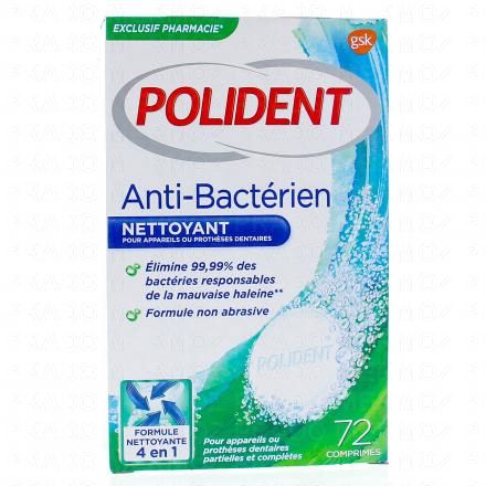 POLIMENT Comprimés anti-bactérien 72 comprimés