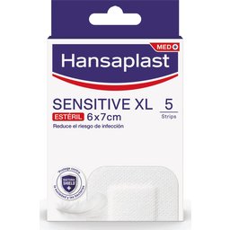 Sensitive XL Pansements stériles 6x7cm 5uds