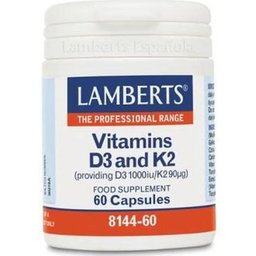 Vitamina D3 1000 Ui Y K2 90 µg 60 Caps