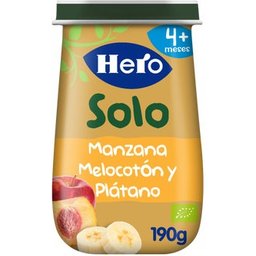 Baby Solo Pomme Pêche et Banane 190g