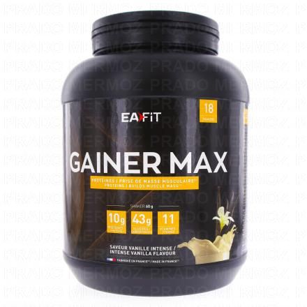 Gainer max vanille intense pot de 1.1 kg