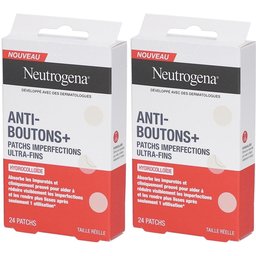 Neutrogena® Anti-Boutons+ Patchs Imperfections Ultra-fins, 24 Patchs