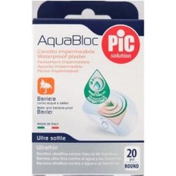 Pic Aquabloc enduit rond imperméable à l'eau 22 5Mm 20Pcs 24002