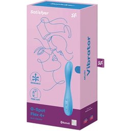 G Spot Flex 4+ Multi Vibrator Bleu 1ut
