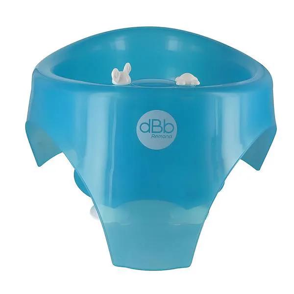 Anneau de bain bébé dès 6 mois avec 4 ventouses de fixation Coloris Turquoise