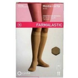 Bas De Contention Court (A-D) Compression Normale Beige TM 1par