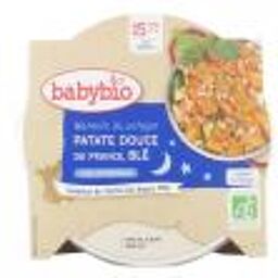 Bonne Nuit Marmite Patate Douce de France & Blé à la Citronnelle - Carton 1 assiette de 260 g
