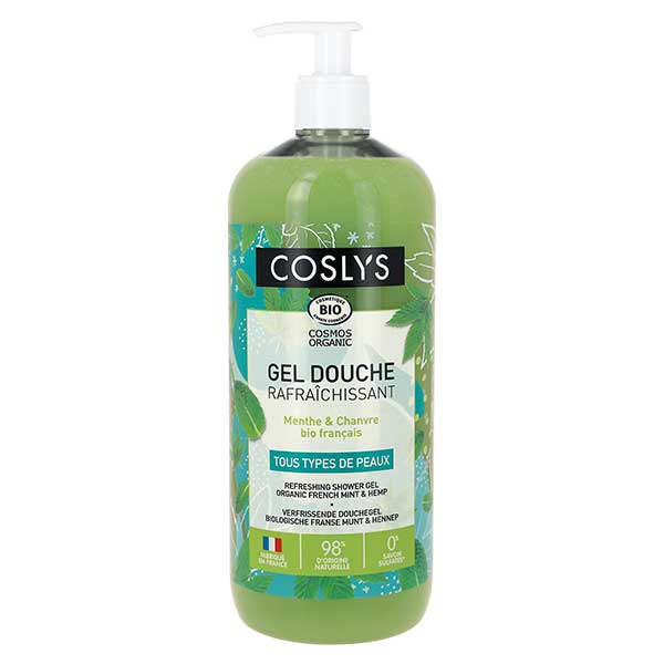 Gel Douche Raffraîssant Menthe-chanvre 1L