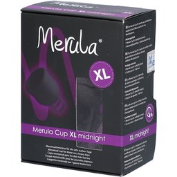 Merula Coupe menstruelle Noir minuit XL