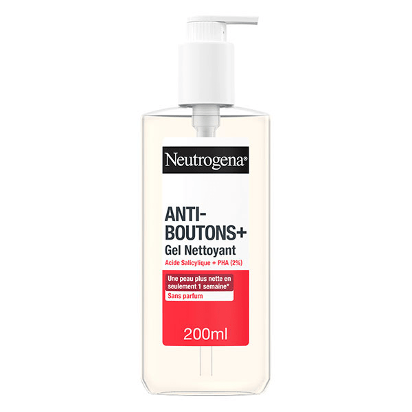 Anti-Boutons + Gel Nettoyant Visage Peaux à Tendance Acnéique 200ml