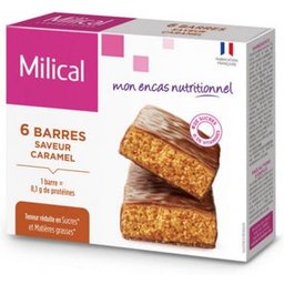 Barres Caramel 6 Unités