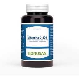 Vitamina C 500 Naranja 60 Tabletas Masticables