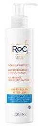 Soleil-Protect Corps Lait Réparateur Rafraîchissant Après-Soleil 200 ml - Flacon-Pompe 200 ml