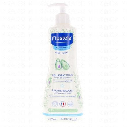 Bébé Peau normale - Gel lavant doux flacon pompe 500ml