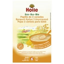 Papilla 3 Céréales Int Sans Gluten 6M 250g