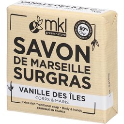 MKL Savon de Marseille Surgras - Vanille des Îles