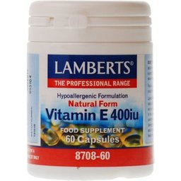 Vitamina E 400ui 60cáps E 400ui 60cáps