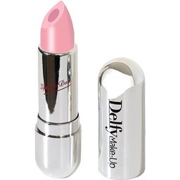 Lipstick Gold Duo Color Fuchsia Rosa 4g