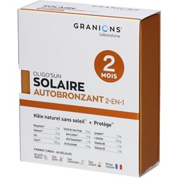 Granions Oligo'Sun Solaire Autobronzant 2-en-1 Format 1 mois