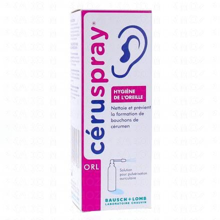 CERUSPRAY Audition - Solution auriculaire vaporisateur 50ml BAUSCH & LOMB