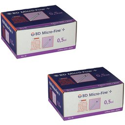 Micro-Fine + Seringue 0, 5ml 30G x 8mm