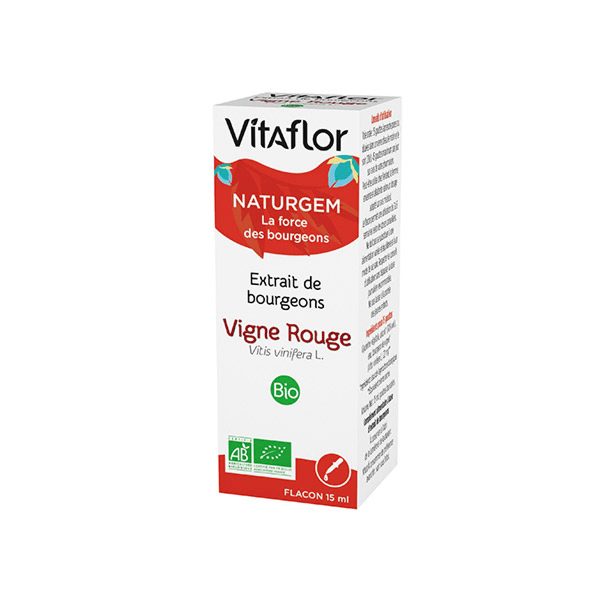 Extrait de Bourgeons Bio Vigne Rouge 15ml