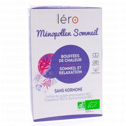 Menopollen - Sommeil & Bouffées de Chaleur Bio x60 gélules