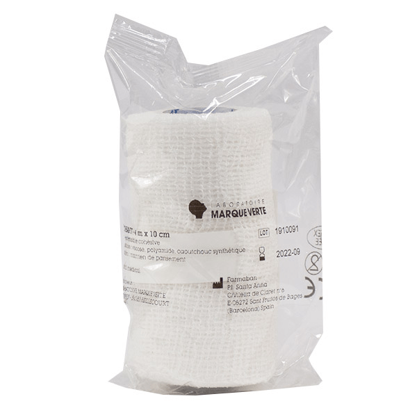 Absohaft Bande Extensible Cohésive sous Cello 4m X 10cm 1 unité