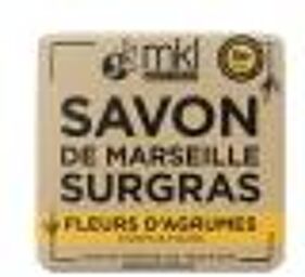 Savon de Marseille Surgras Fleurs d'Agrumes 100 Grammes - Pain 100 g