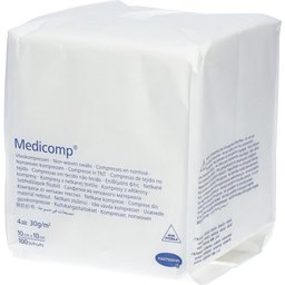 Medicomp Compresse 4 Plis 10 x 10cm 421825