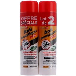 Kit Expert 123 Spray Répulsif Zones Tropicales 2x100ml