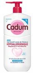 Gel Lavant Corps et Cheveux Hypoallergénique 1 L - Flacon-Pompe 1 L