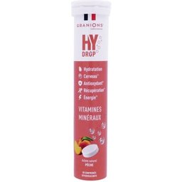 Hydrop Vitamines Minéraux Pêche 20 Comprimés