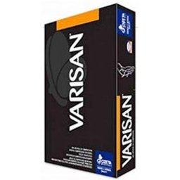 Varisoft 2 Chaussette Semi Opaque Court Noir T5 1 Paire
