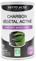 Charbon Végétal Activé Confort Intestinal Bio 100 Grammes - Pot 100 g