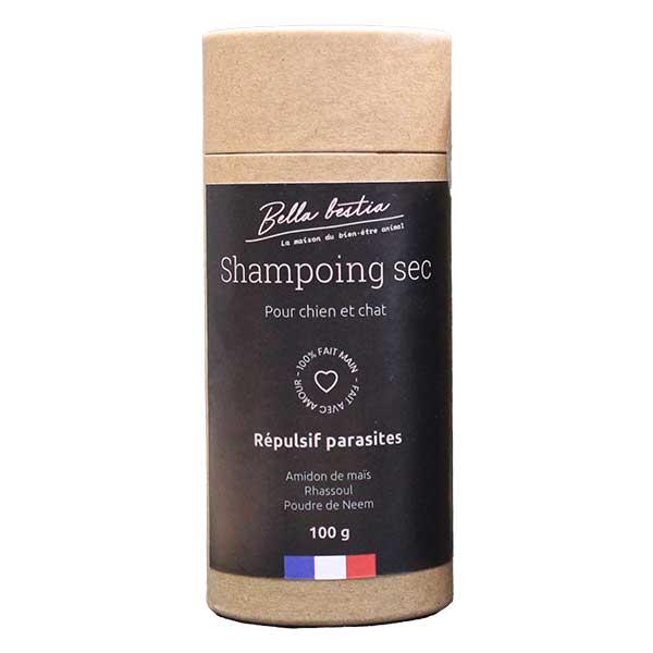 Shampoing Sec Neem contre les Parasites 100g