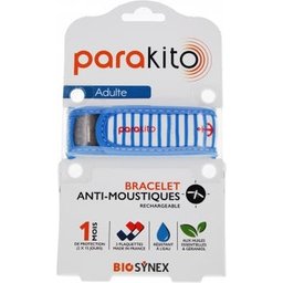 Parakito Pulsera Antimosquitos Recargable Adulto Graphic Marin