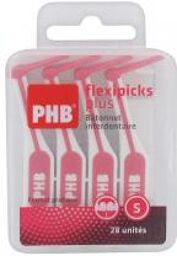 Dentaid Phb Flexipicks Plus Bte 28U - Boîte plastique 28 bâtonnets