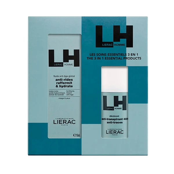 Homme Coffret Fête des Pères Fluide Anti-Âge Global + Déodorant offert