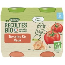 Pot Bio Tomates Riz Veau