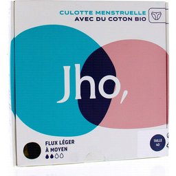 Culotte Menstruelle En Coton Bio Flux Léger À Moyen T40 1ut