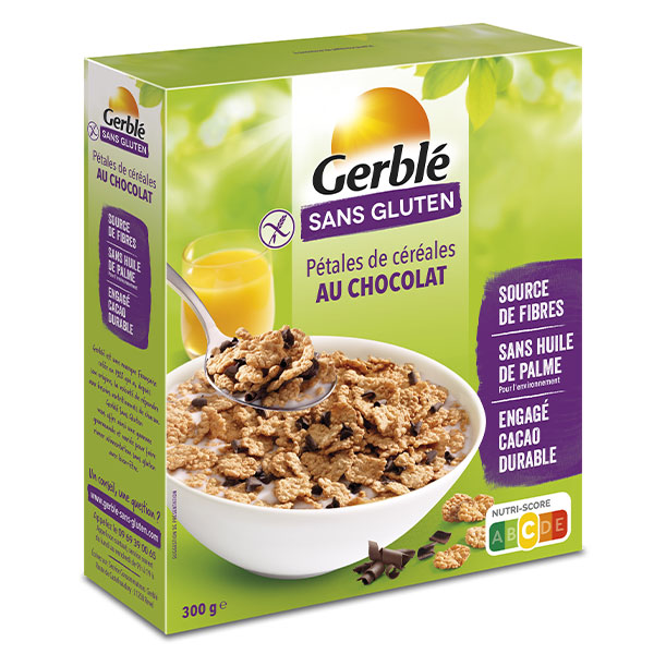 Sans Gluten Pétales Céréales Chocolat 300g