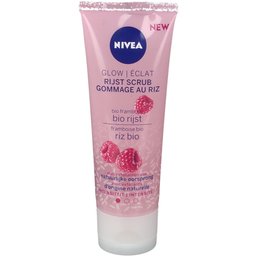 Glow Éclat Gommage au Riz Framboise Bio