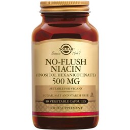 Solgar® No Flush Niacine 500 mg