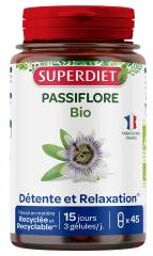 Passiflore Bio 45 Unités - Pot 45 gélules de 326 mg