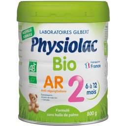 Physiolac Bio AR Anti-Régurgitations 2ème Âge 800g