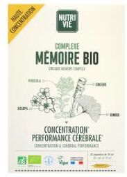 Complexe Mémoire Bio 20 Ampoules - Boîte 20 ampoules de 15 ml