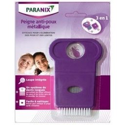 Peigne AntiPoux Métallique 3 En 1