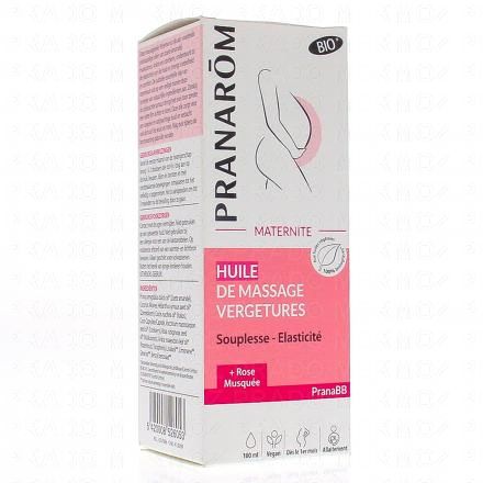 Pranabb - Huile de massage vergetures bio 100ml