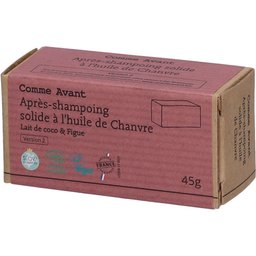 Après-Shampoing Solide à l'Huile de Chanvre - Lait de Coco & Figue